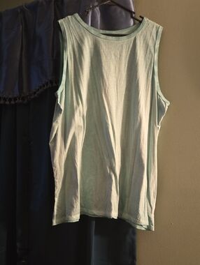 torrid Mint-Teal Sleeveless Crew Neck Tank